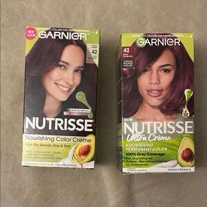2 boxes Garnier Nutrisse Ultra Creme - Black Cherry